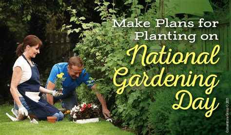 National Gardening Day 